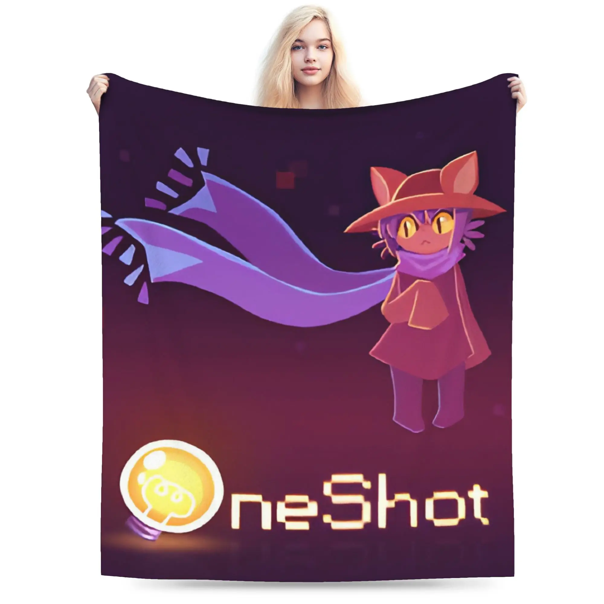 OneShots Niko Blanket Super Soft Cozy  Throw Blankets for Bed 50x60 Inch Multiple Sizes Quilt