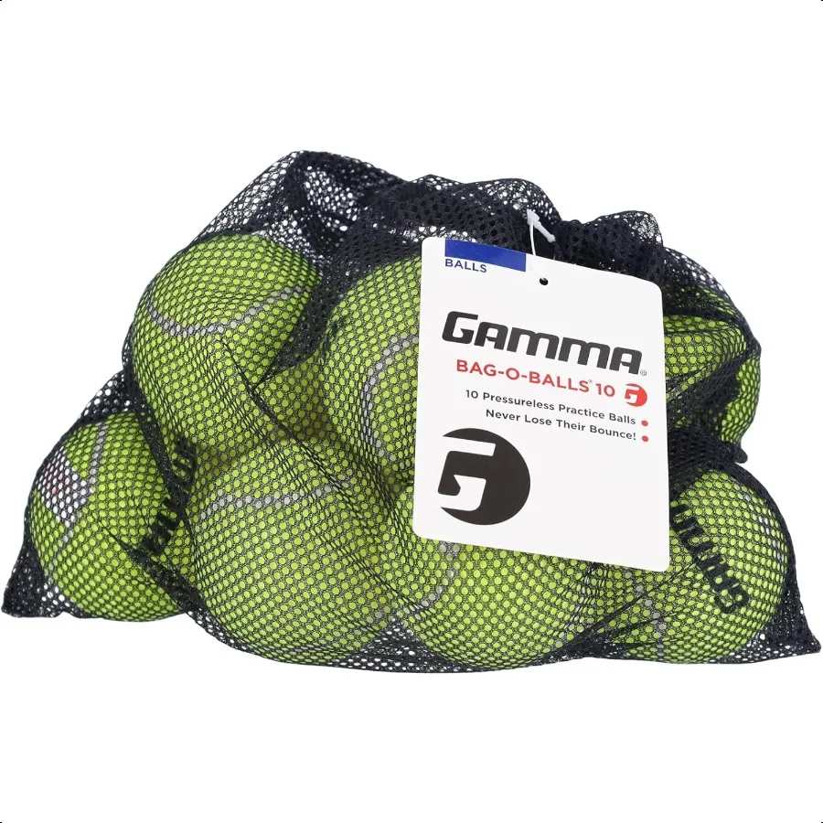 

Сумки для теннисных мячей GAMMA Prurel 10, 12, 18, 20 упаковок, размеры Tennis Lons Practice Longer Durability More Bounce Цветные теннисные мячи Tr