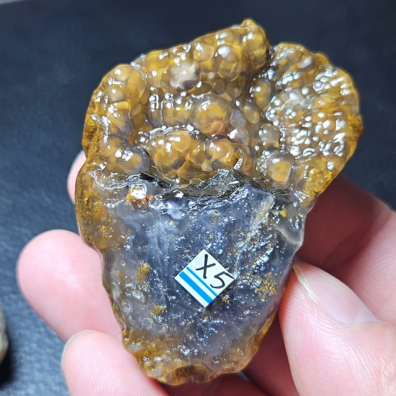 Rare yellow water plant agate Gobi Desert eye stone mineral specimen energy witchcraft healing feng shui home decoration