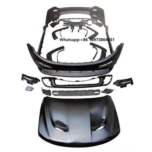 

Комплект кузова LuckinAuto с капотом для JEEP Grand Cherokee 2014, автомобильные аксессуары SRT8 OEM