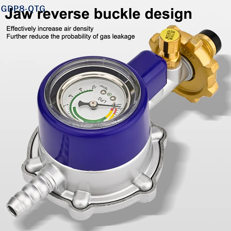 

Регулятор давления для бытовых баллонов с манометром, взрывобезопасные клапаны, низконапорные клапаны для приготовления пищи