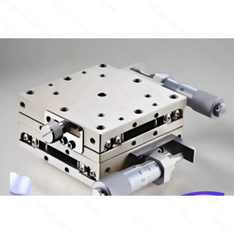 XY axial ball stainless steel fine-tuning slide table LBSY60/LGZY40 optical alignment manual
