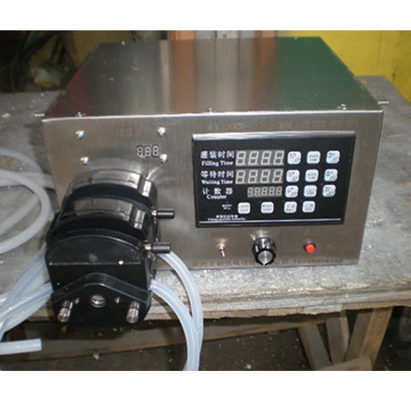 

Double Heads Peristaltic Pump Liquid Filling Machine