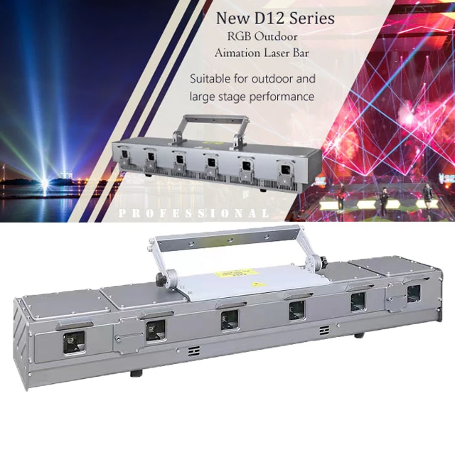 The Latest Laser 2Watt 6 Eye Laser Light Rgb IP65 Projector Outdoor Waterproof Show Equipment
