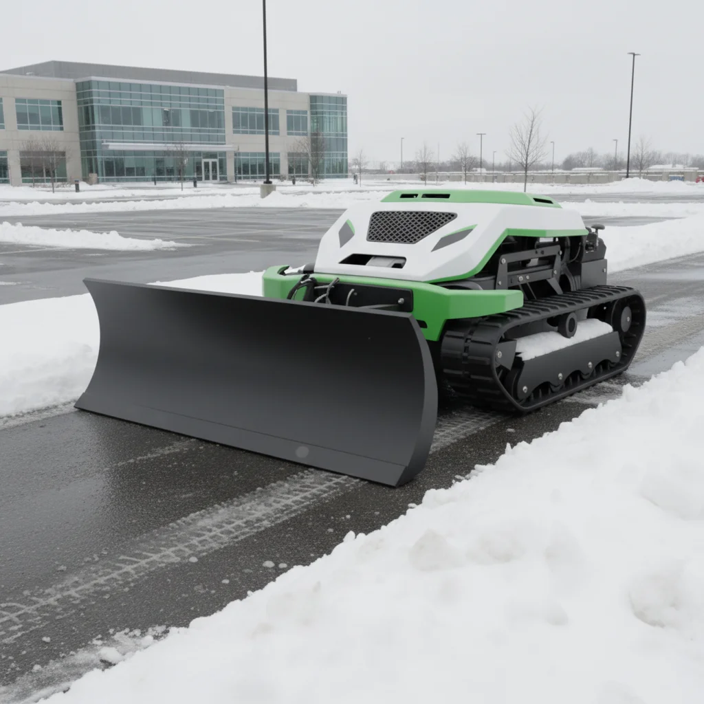 

Orchard Remote Control Lawn Mower Narrow Body Crawler Mower for Fruit Tree Garden