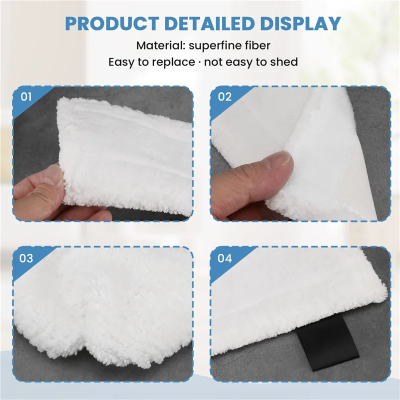 AY03-Mop القماش استبدال الملحقات ل Karcher Easyfix SC2 SC3 SC4 SC5 البخار نظافة ستوكات الطابق الملابس