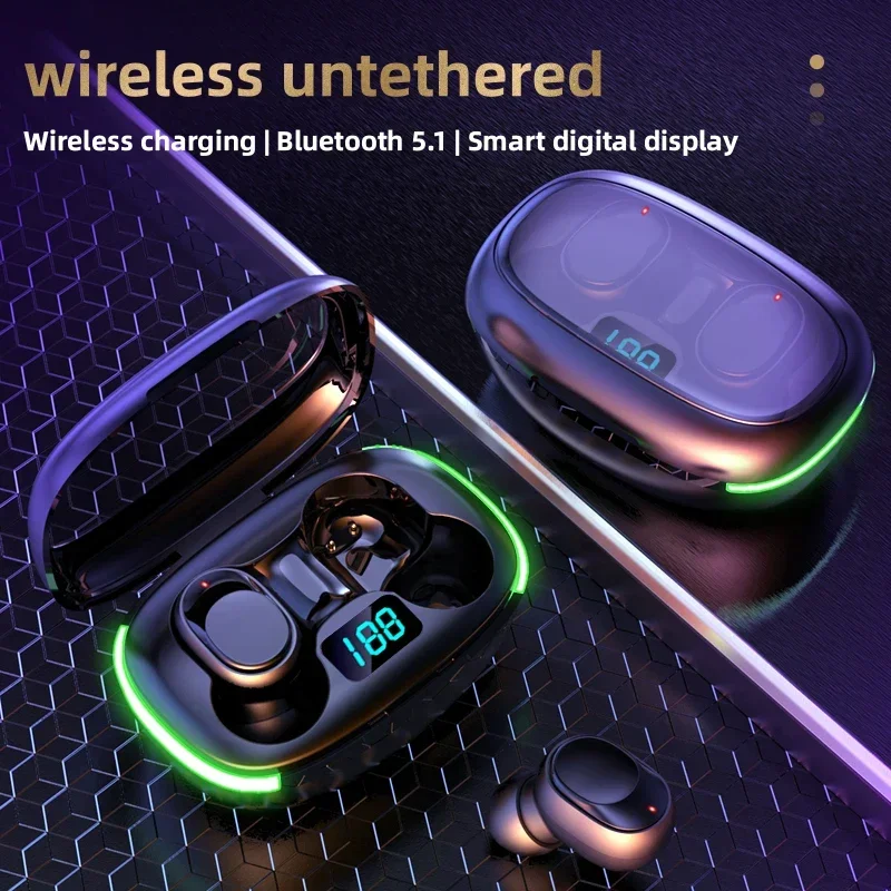 Y70 Bluetooth Earphones Smart Headphones Wireless Charging Headset Mini Earbuds Display Sport Suit Bluetooth Watch Phone PK M25