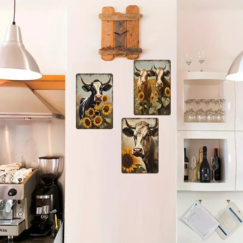 

Подсолнух Вагю, картина маслом, стильные металлические постеры, верьте хорошие вещи оappen, винтажный металлический постер, подвесная картина