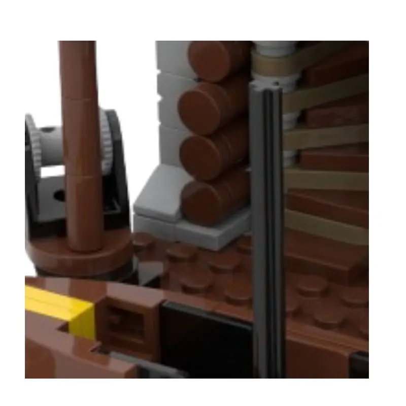 

In-stock new product: MOC 419-piece medieval architectural house building blocks, small particle assembly educational toy model