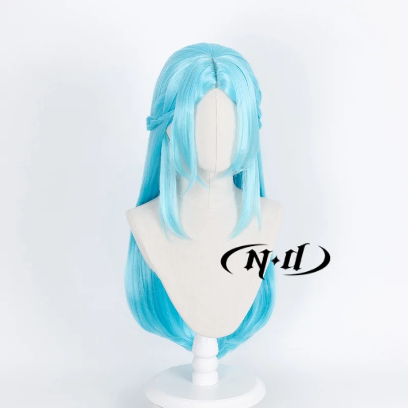 ND Princess Frost Cosplay Wigs Hairpiece Honor of Kings Cosplay Hair Wigs Heat Resistant Synthetic for Women Costume Theme Party