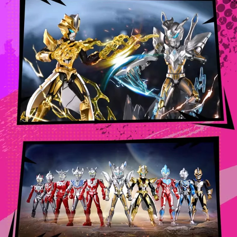 Keeppley Altman ZERO Onbeperkte editie Bouwsteen Man Ultraman Ribut Zero Leo Splicing Model Decoraties Beweegbare speelgoedcadeaus