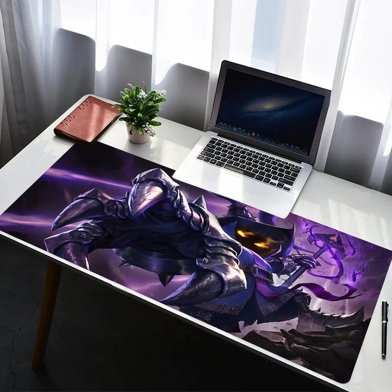 

Mouse Pad Laptop Non Slip Extended Desktop Mouse Mat Anime Keyboard Pad L-league Of Legends Veigar Gaming Accessories Mousepad