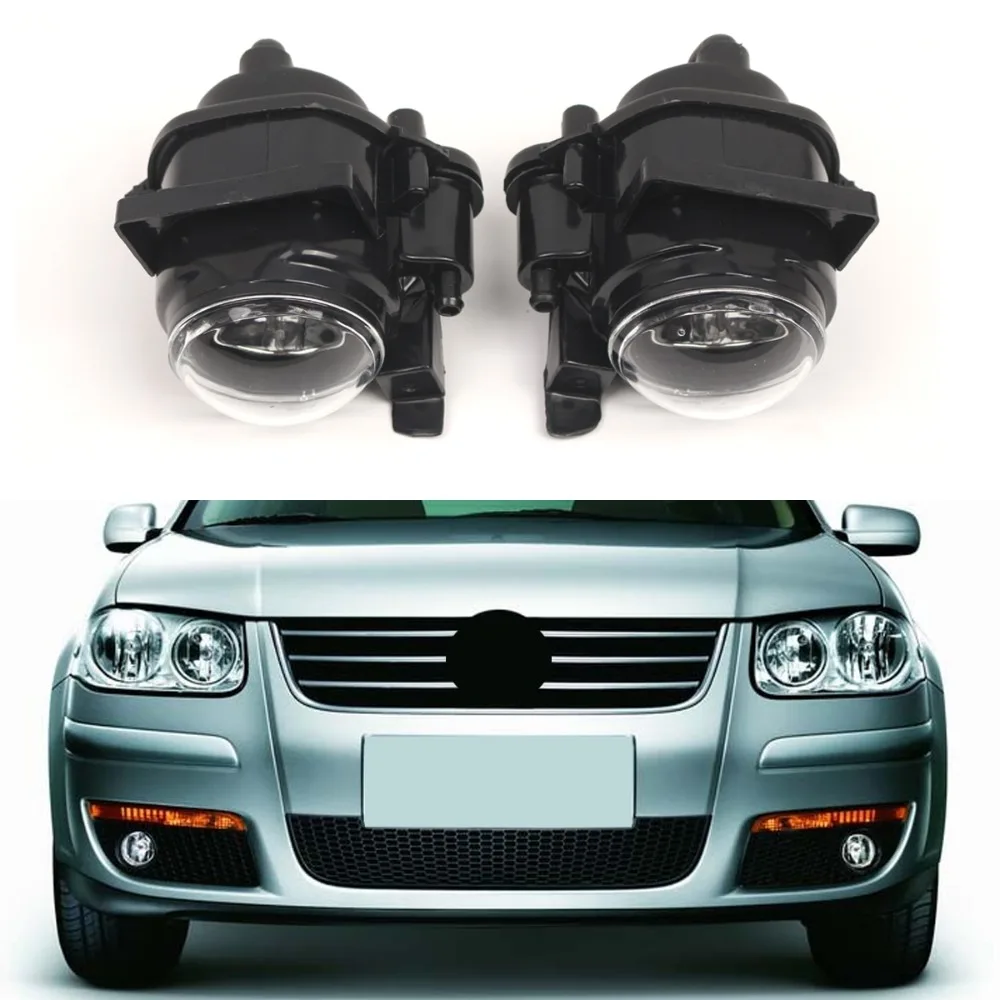 Right/Left Front Fog Light Front Bumper Fog Lamp W/ Bulb 1JD941699 1JD941700 Car Lights For Bora 2006 2007 2008 2009 2010 2011