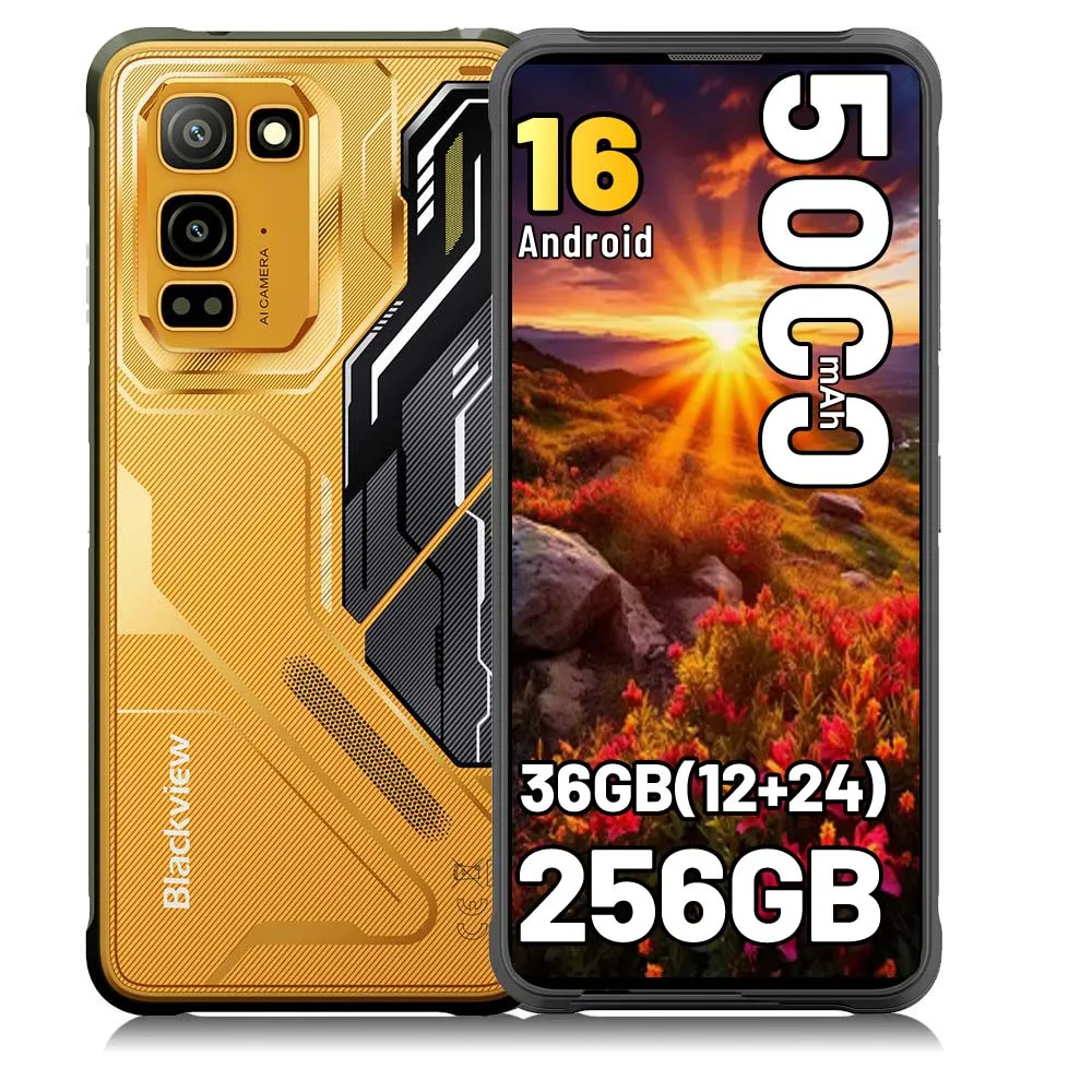 [Verzending vanuit Frankrijk] Blackview FORT 5 36GB(12+24)+256GB 6.78" HD+ IPS 5000mAh Robuuste Smartphone Mobiele Telefoon Android 16 NFC - afbeelding 1