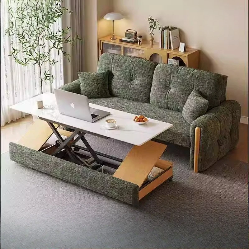 

Electric sofa bed multi-functional small apartment living room bedroom home removable retractable