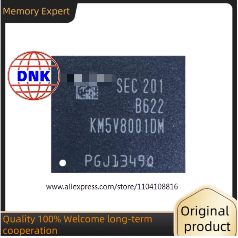 KM5V8001DM-B622 New original BGA254 UMCP 128G+4G storage chip IC