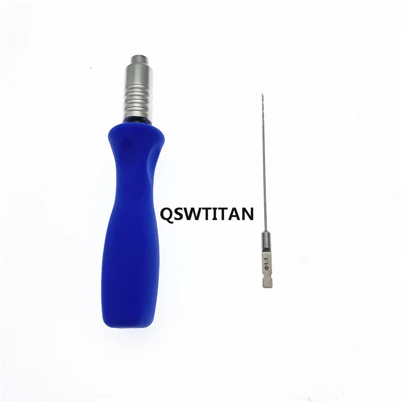 Bone AO Quick Coupling handle and AO drill bits Veterinary Orthopedic Surgical Instrument