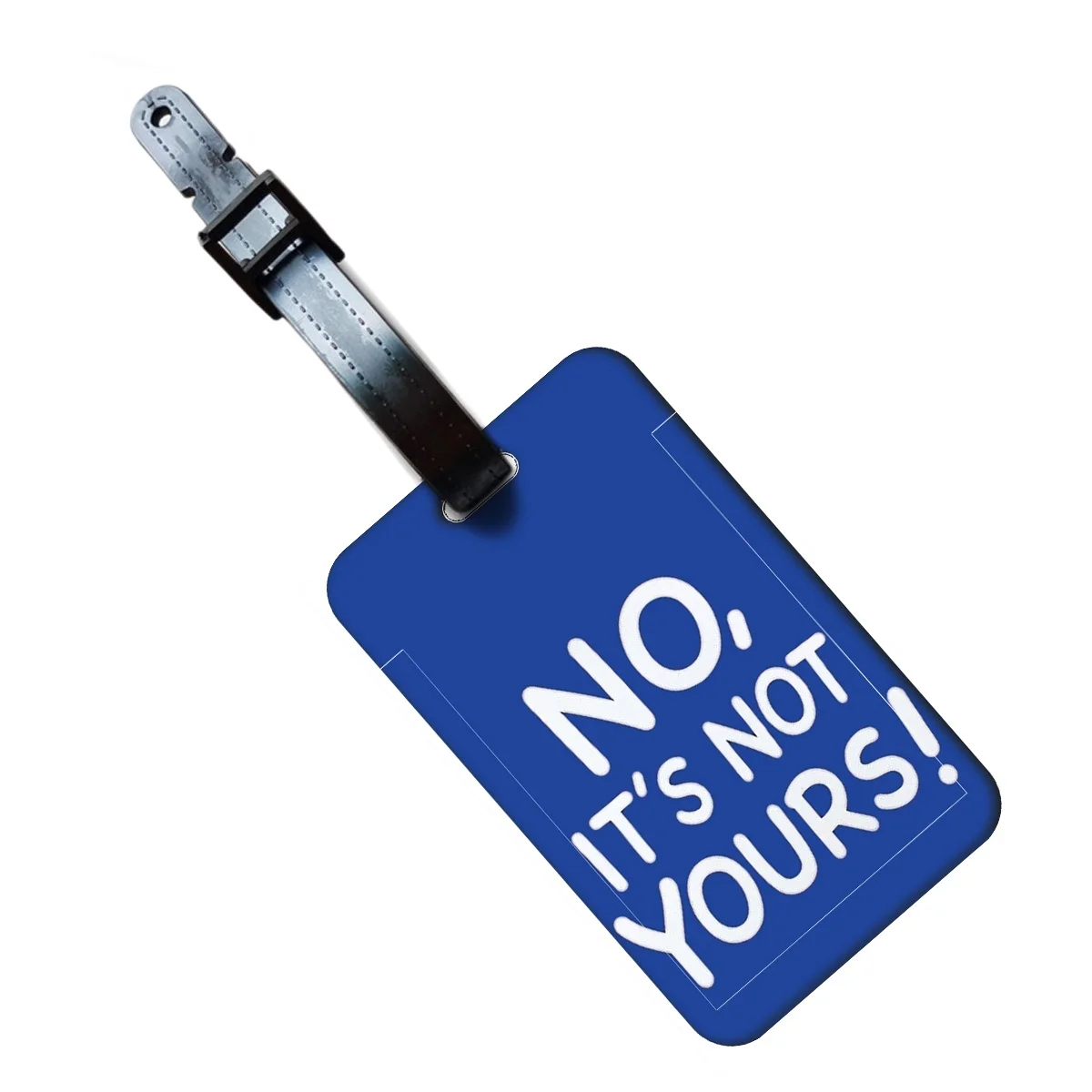 �Not Your Bag“-Gepäckanhänger, Koffer-Adressetikett, „No, it's not your bag“-Gepäckanhänger, Boarding-Case-Etikett, Namens-ID-Adressclip – Detail 14