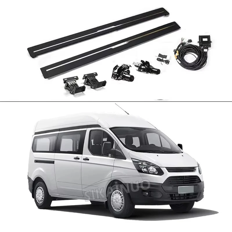 

Electric Running Board Power Retractable Side Steps Automatic Foot Pedals for Transit SWB LWB