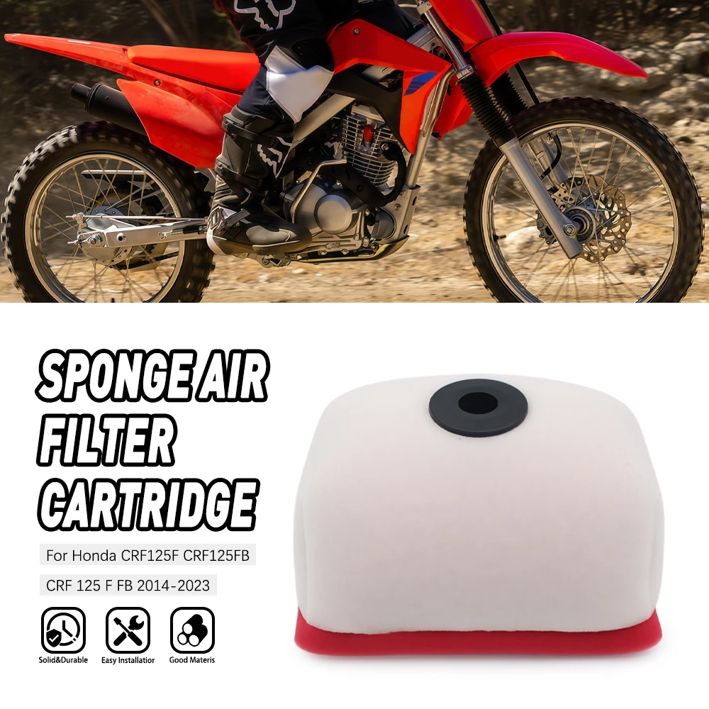 

Motorcycle Accessories Air Filter Cleaner For HONDA CRF125F CRF 125F 2014 2015 2016 2017 2018 Dirt Pit Bike Motocross Parts