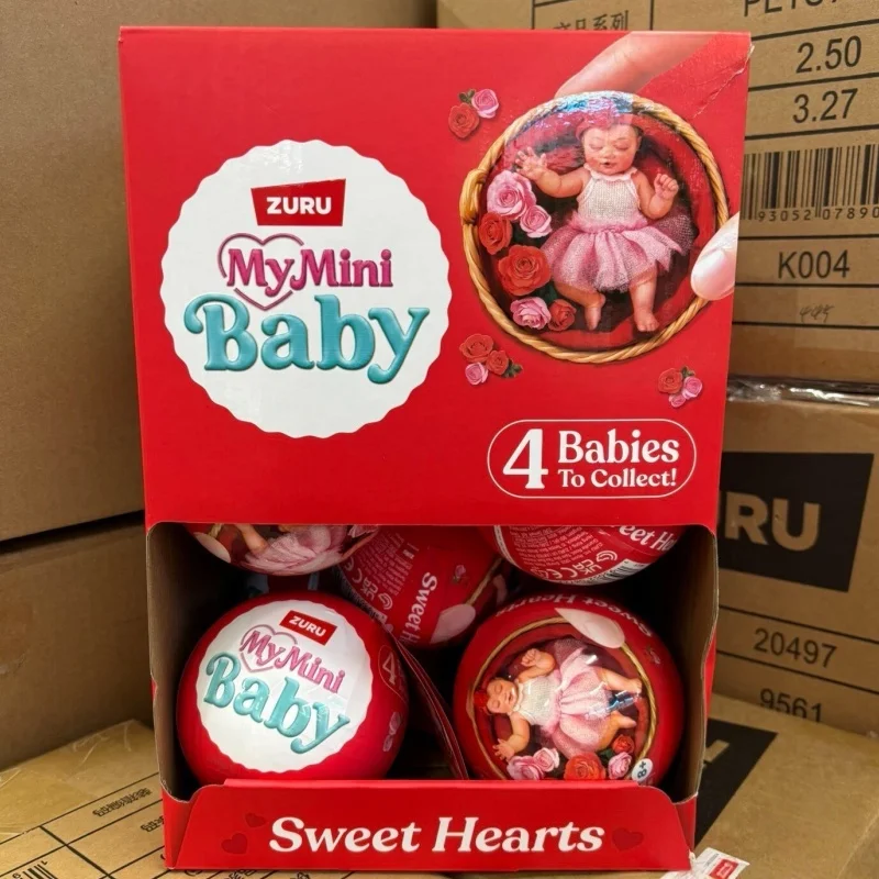 

ZURU Mysterious Box MyMini Baby Third Generation Blind Box Mini Baby Dolls 4 Babies To Collect Birthday Gift For Kids Toys