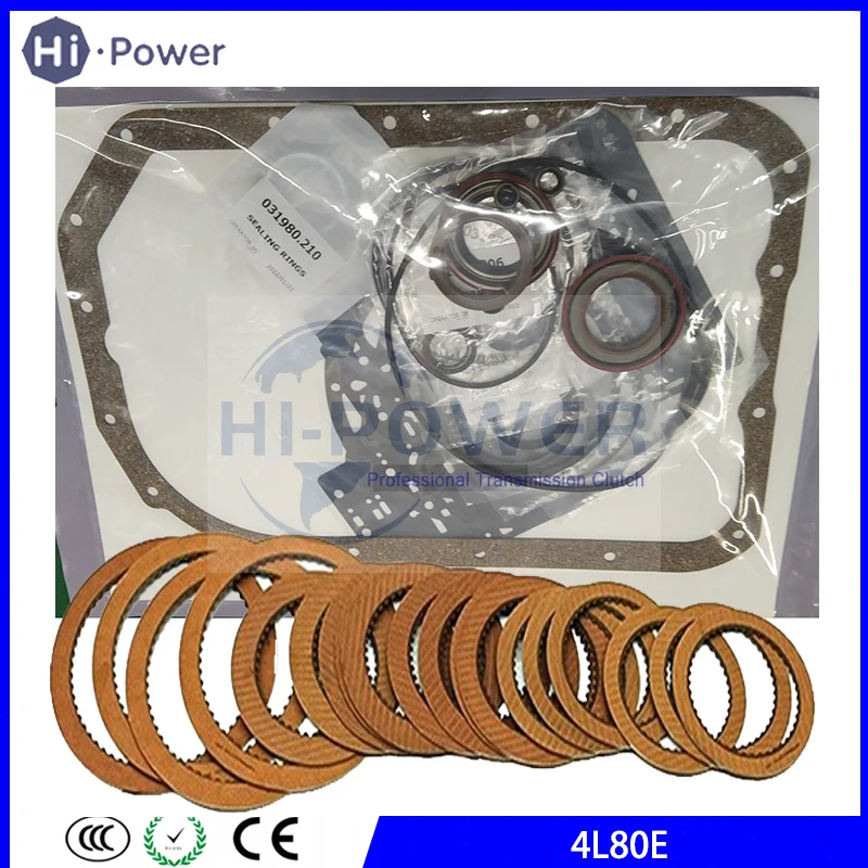 

4L80E 4L80 Automatic Transmission Clutch Oil Seal Overhaul Kit Friction Plate For BMW Chevrolet Car Gearbox Disc Repair Kit