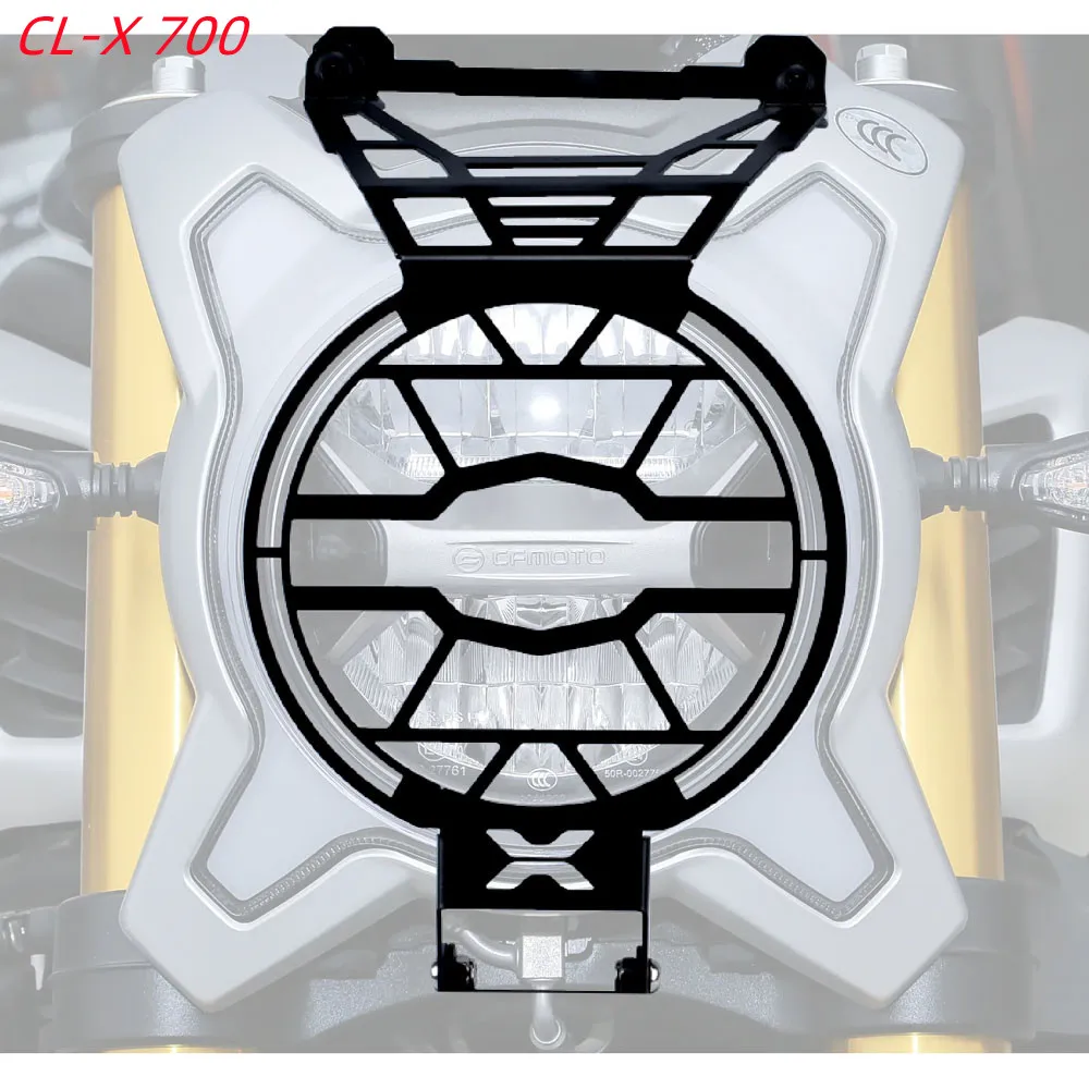 FOR CFMOTO CF MOTO CLX 700 700CLX 700    CLX700 CL_X 700  2020 - 2024 2023 2022 Motorcycle Headlight Guard Grille Cover Protecto