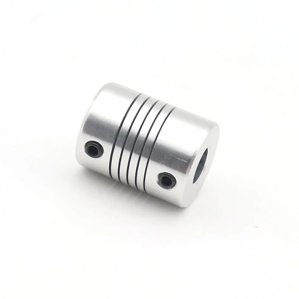 1pcs 5X5 5mm D19L25 Aluminum Alloy Z Axis Flexible Coupling For Stepper Motor  Coupler Shaft Couplings 3D Printer Part Accessory