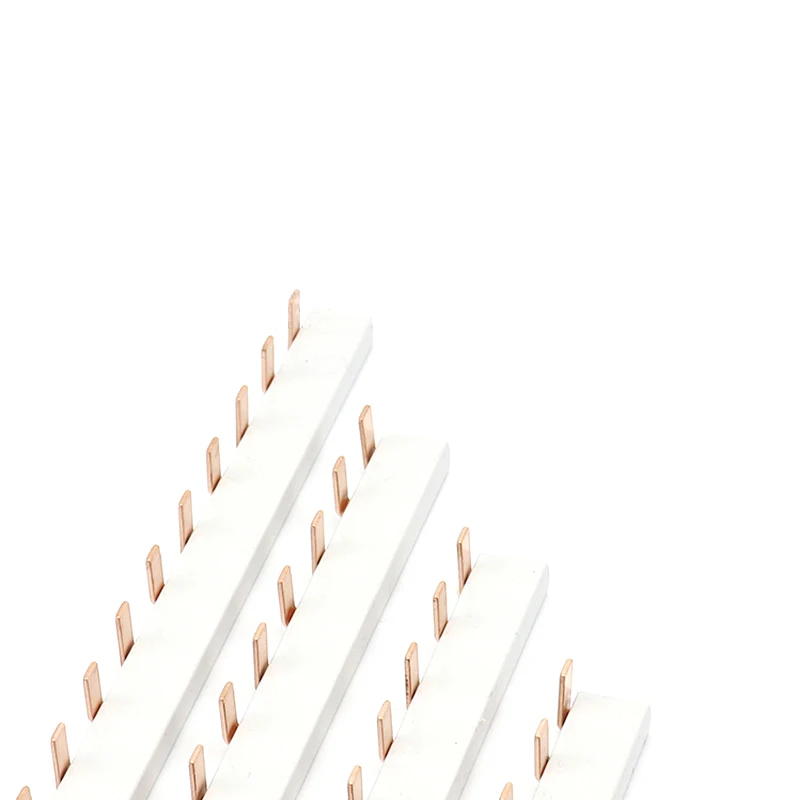 （Summer6）1/2 P Pin Type Busbar Copper Bar Terminal Block For MCB DZ47 Air Switch Connector 63A Circuit Breaker Connector