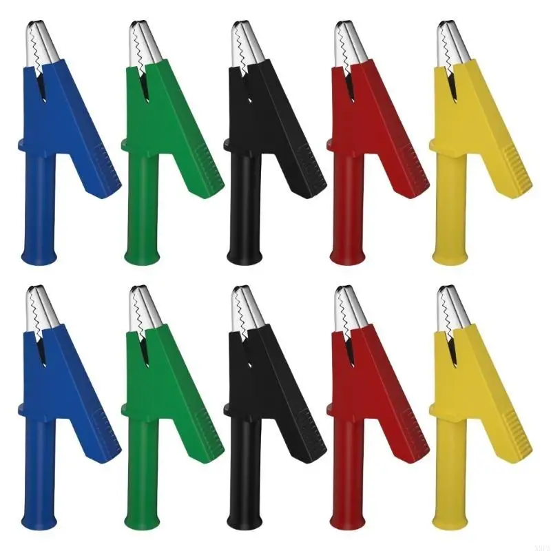 X9FA 10mm Testing Clip with 4mm Port Open Connector Clip for Engineers & Technicians
