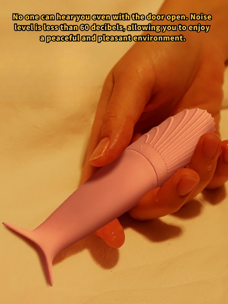 دولفين عصا هزاز أنثى متعة مدلك البظر النشوة الجنسية البيض لعبة الكبار للنساء الأزواج ألعاب جنسية قوية لوازم الكبار #3