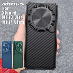 NILLKIN for Xiaomi Mi 13 Ultra / 14 Ultra 5G case Slide Protect Lens Frosted 360 full Camera Protection CamShield Back cover