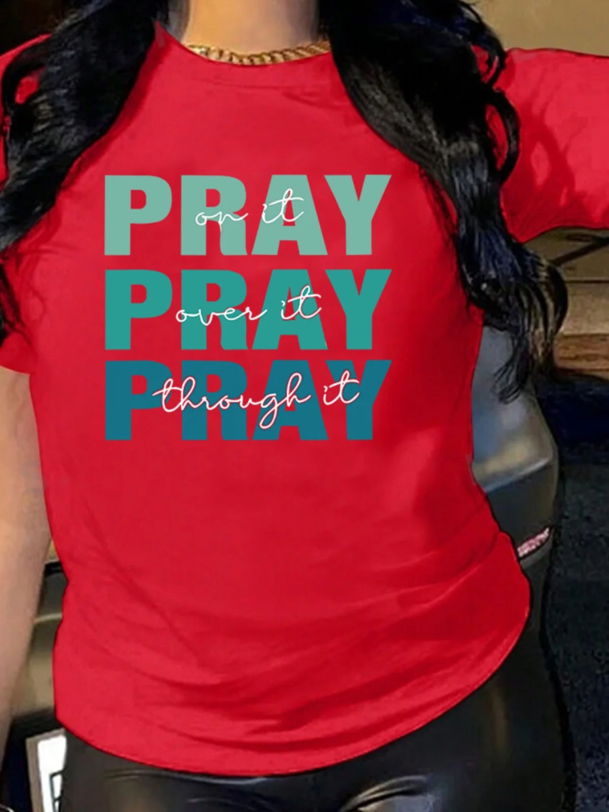 여성 코튼 티셔츠 스트릿 스타일 루즈핏 반팔 라운드넥 프린트 탑 얇은 소재 여름 패션 젊은 여성용