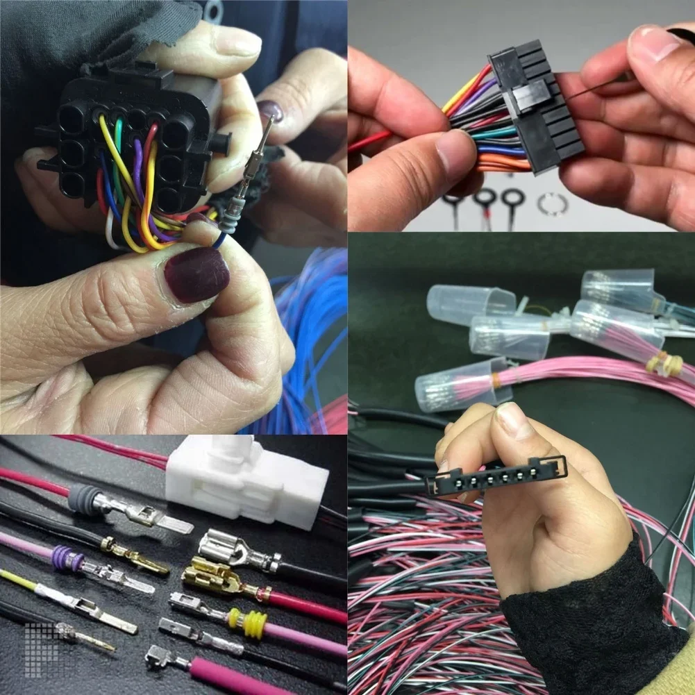 Harness Repair Set Pin Extractor For Home Wiring Provides Extra Leverage 41pcs Tool Assortment For Automotive Wiring Harness