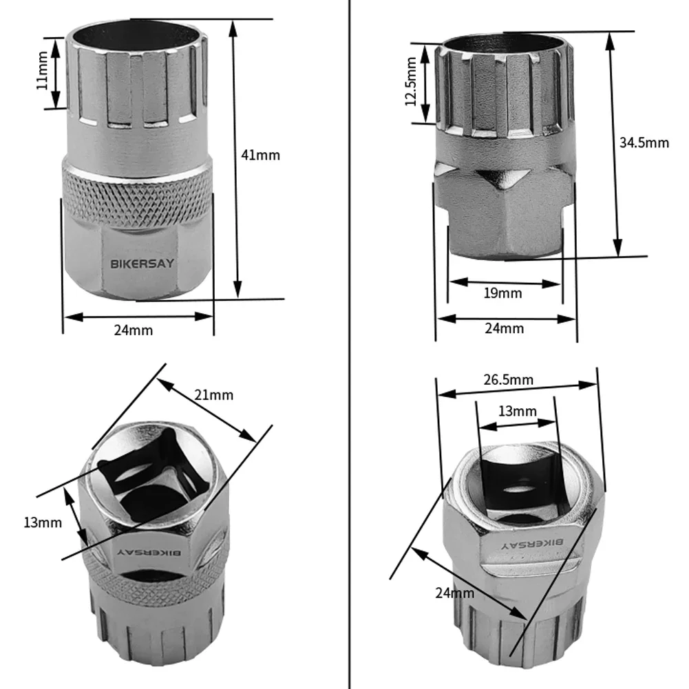Cassette Removal Tool Bottom Bracket Removal Tool Bicycle Freewheel Sprocket Remover Bicycle Cassette Extractor Bicycle Tools