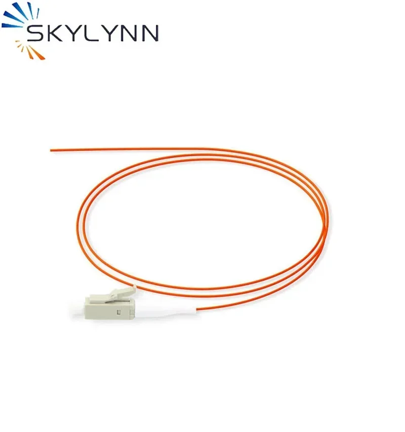 50PCS LC Pigtail 1.5M Single Mode G657A2 Multi Mode OM2/OM3/OM4/OM5 0.9mm LSZH Jacket Fiber Optic Pigtail Customizable