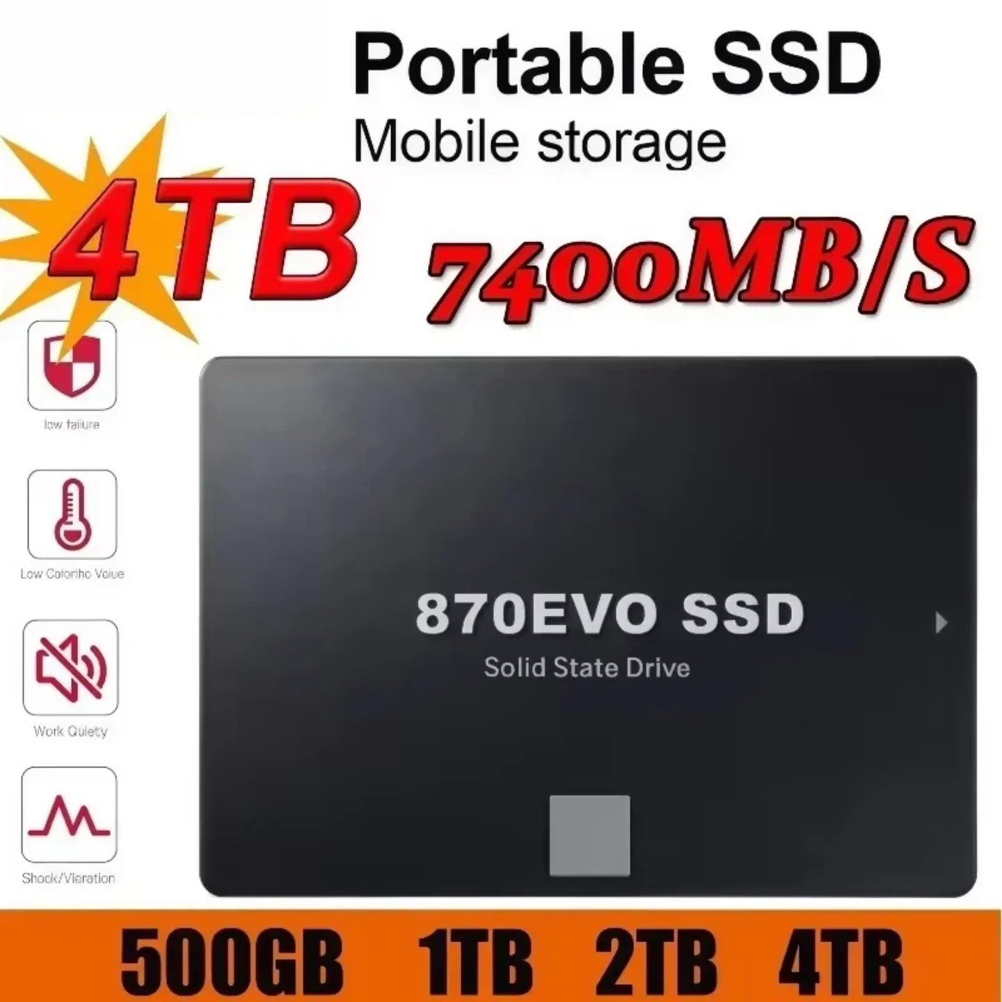 Original 870 880 EVO SATA3 2.5 - огляд і ціна Ssd 500Gb