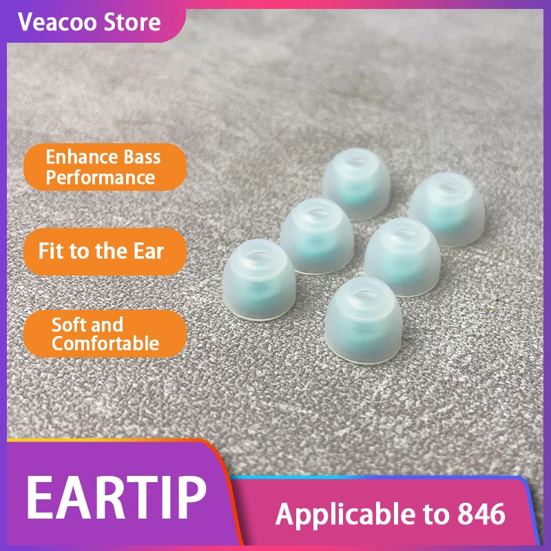 

Universal In-Ear IEM Soft Liquid Silicone Earphone Cap Sound Insulation and Noise Reduction Hifi Earphone Earbuds Tips