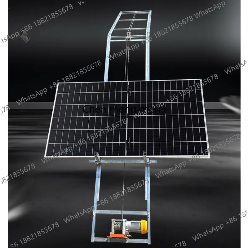 20m Safety and Quickly Elevadores Para Paneles Solares  Warehouse Construction Ladder Lift  Photovoltaic Glass Panel Lift