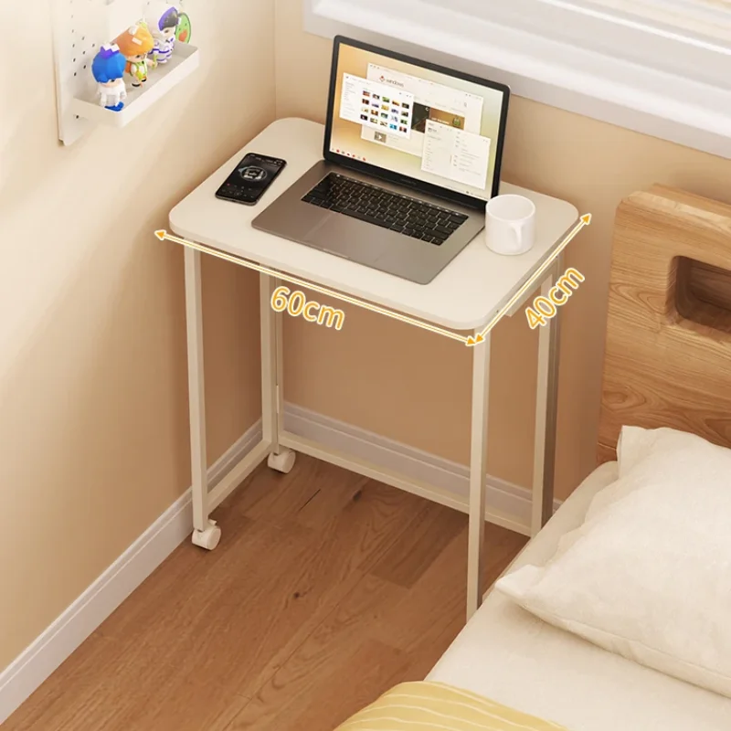 Simple Modern Folding Table Home Bedroom Bed Writing Table Simple Student Computer Desk Multi-function Mobile Desk Space Saver