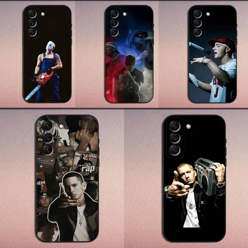 

Singer Eminem Rap Hot Phone Case For Samsung Galaxy A20,A21s,A22,A31,A32,A52,A53,A72,73,A80 Soft Black Cover