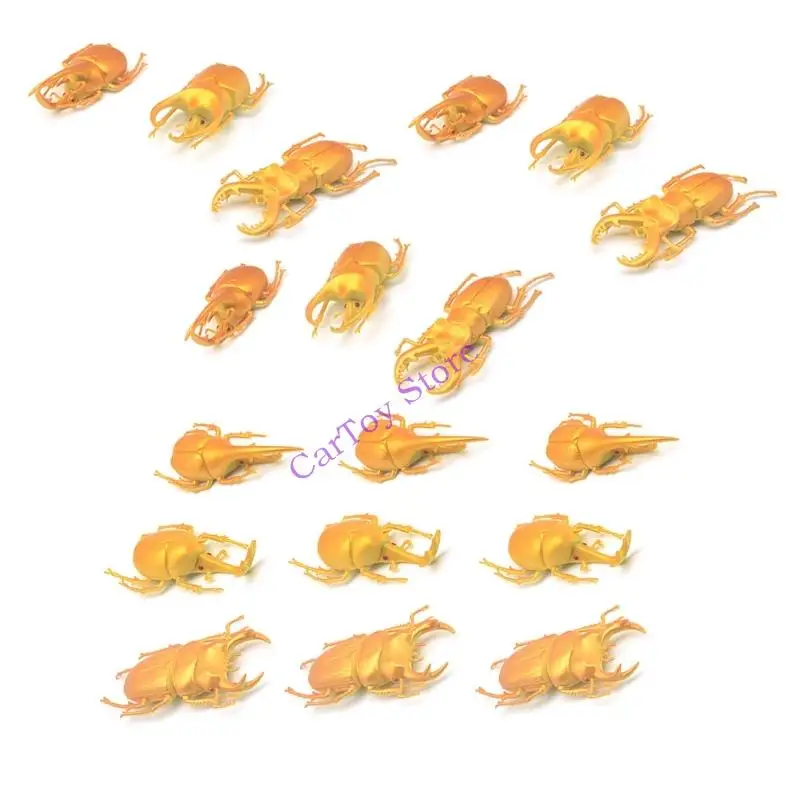 Giocattolo educativo del modello insetto simulazione 18pcs per l'apprendimento della biologia della natura dei bambini