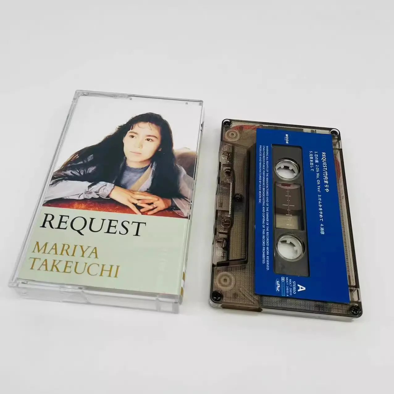 Pop Mariya Takeuchi Music Tape REQUEST Album Cassettes Cosplay Walkman Car Recorder Soundtrack Box Party Music Collection Gifts