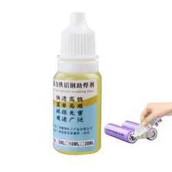 10ML Soldering Flux Liquid Solders Water Soldering Fluid For Stainless Steel galvanized Sheet Copper Iron Battery Welding