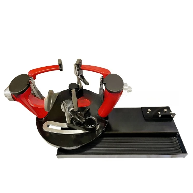 Badminton racket synchronization rack, racket six-point wire pulling machine, threading machine