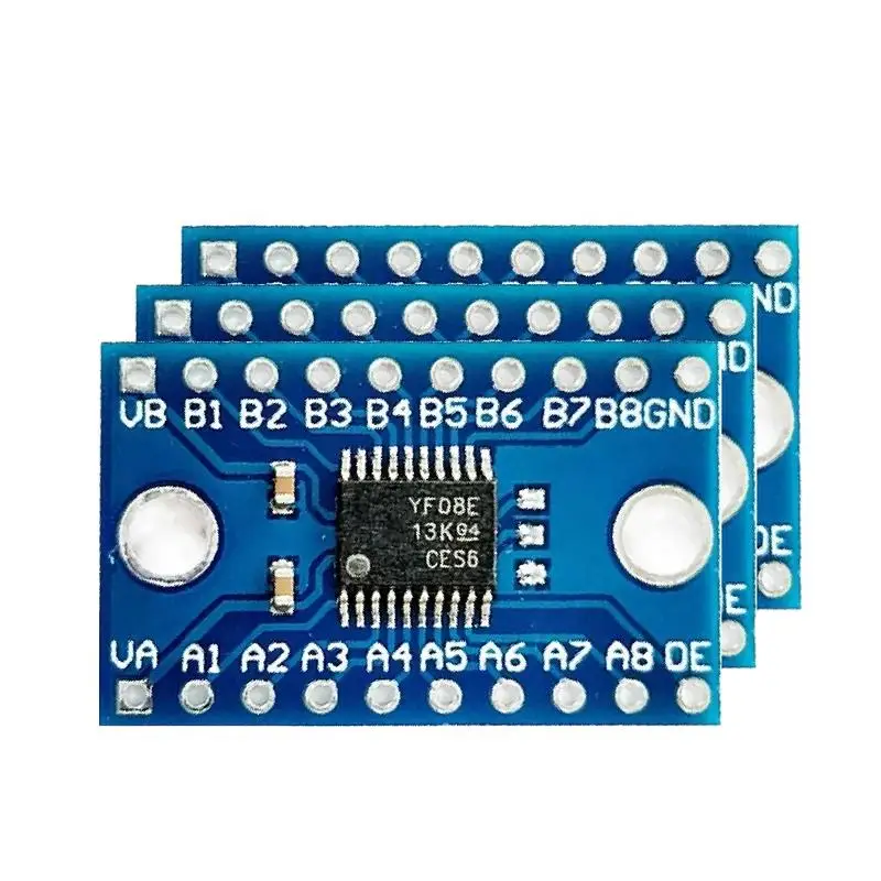 

3pcs TXS0108E Module 8 Channel Logic Level Converter Bi-Directional High Speed Full Duplex Shifter 3.3V 5V TXS0108 jyjd