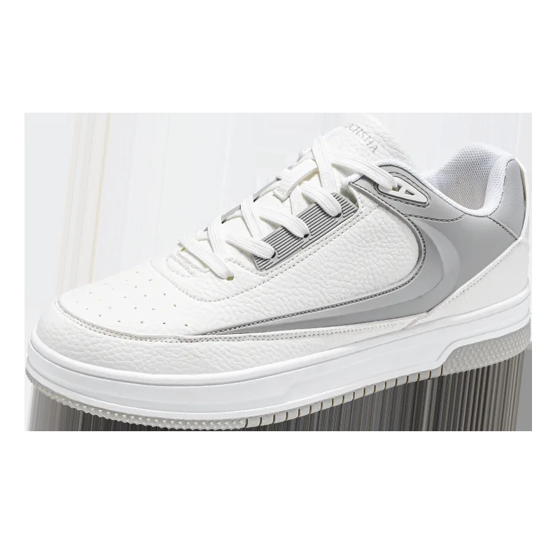 Hot-selling Men Sneaker Lightweight Thick Sole Shock Absorbing Mid Top Sneaker Casual Man Shoe Comfortable Running Couples Shoes