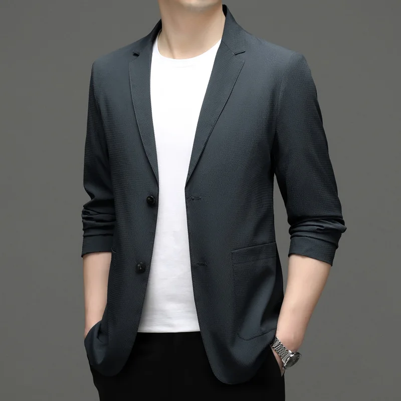 

Lin1246-Casual suit male suit plankton handsome college