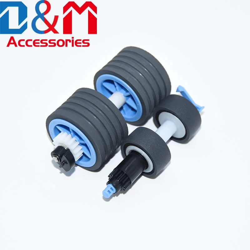 

5 комплектов 0697C003 5607B001 9764B001 5607B001AA комплект сменных роликов для Canon DR-C230 DR-C240 DR-M160 DR-M160II DR-S150 R40