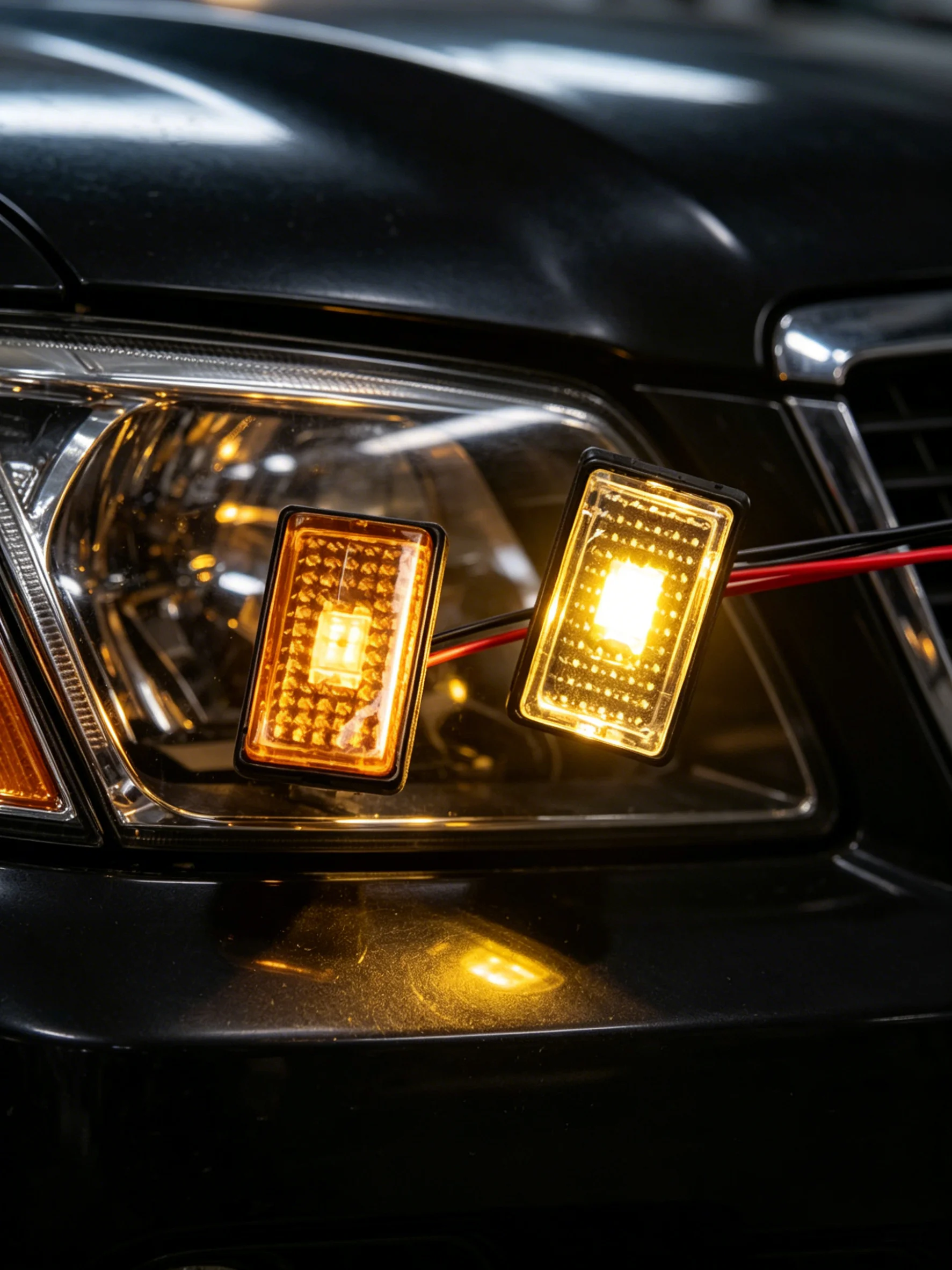 

RC 1/14 LED Simulation Spotlight Dome Lamp Small Light Box for Tamiya Dump Truck for Scania MAN VOLVO Tripper Truck DIY Parts